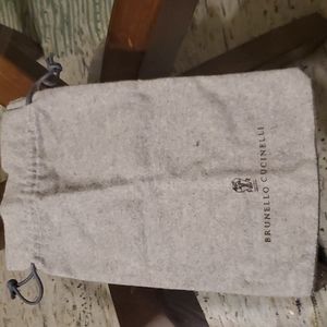 Brunello Cucinelli dust bag 11.5" by 7"